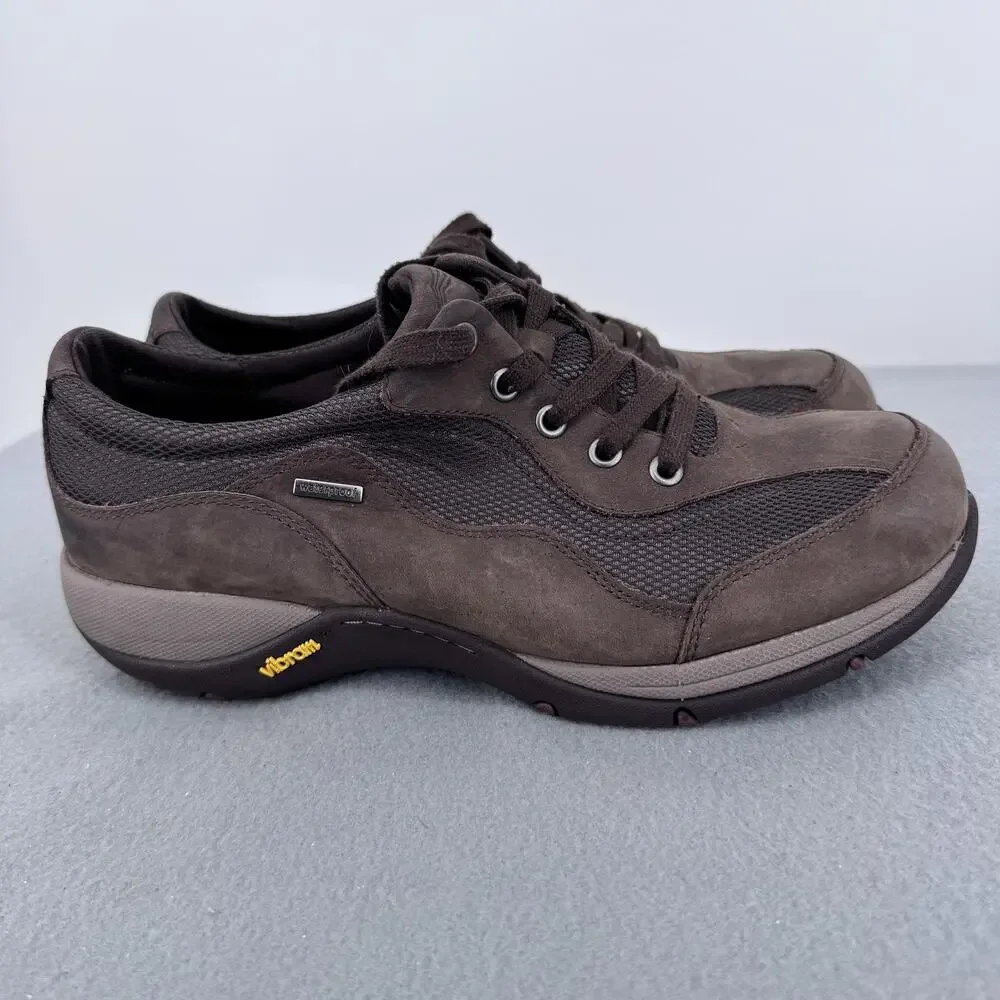 Dansko Chantal Womens‎ Waterproof Oxford Shoes Vibram Brown EU 40 US 9.5 10